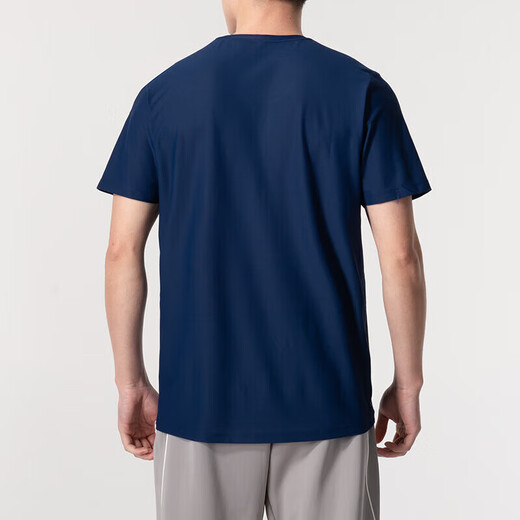 Adidas (adidas) Frühlings- und Sommersportläufe mit halbärmeliger ungezwungener loser Kleidung runden Hals kurzärmelige Männer in1502 A/L-Größe