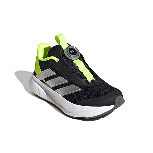 Adidas Kinderschuhe Jungen Sneaker 25 Sommer Duramo Mesh Boa Knopf Kinder Running Casual Shoes Ji1694 Ji1694 Schwarz/Metallic Silver/Hell Lemon Yellow 32 Größe/13,5k/Fuß Länge 19,5 cm