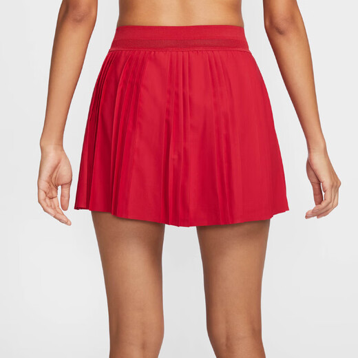 Nike Nike Tennis Rock Frauen Sport kurzer Rock Rock Zheng Qinwens gleiche plissierte Rockband Leggings Neuer Rock FZ6513-687 NEUE RED XL