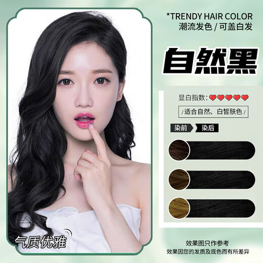 Nanjing Tongrentang Bubble Dyeing Plant Formule Black Tea Couleur Color Tyeing Sans toucher le cuir chevelu doux et non irritant SN3881 Wine rouge