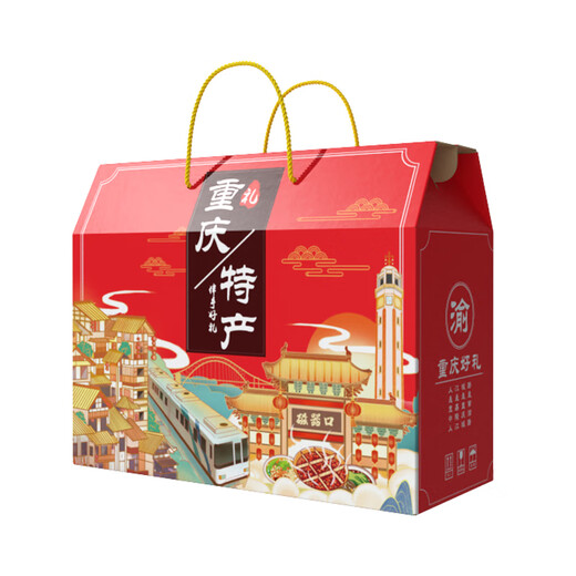 Lianxiangulou Chongqing Spezialgeschenkbox 3890g Geschenke Geschenke Geschenke Nationalfeiertagsgruppe Kaufe Wohlfahrtsnacks Kombination [Chongqing Specialty Geschenkbox] G Set Set Set