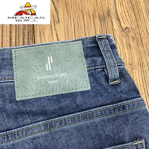 Scarecrow (mexicano) Counsy Counter para retirar la cola de hombres Single Oferta especial Jeans Blue Men's Light Luxury Luxury Luxury Men's Pantalers 9902 Blue Grey 34