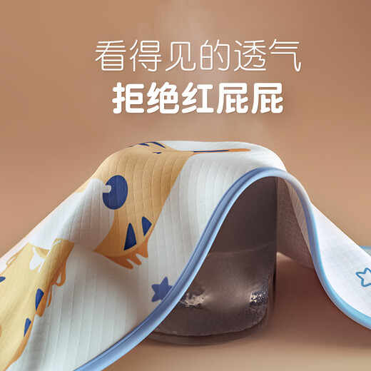 相思桐婴儿隔尿垫儿童可水洗防水垫宝宝幼儿园床垫月经姨妈垫生理期床单 小萌虎 60*100cm  1条