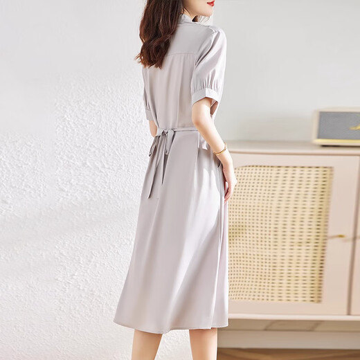 Robe de marque haut de gamme Nosskiss Luxury pour les femmes 2025 Été Nouveau style haut de gamme Slim et Slim Small Jirt Picture Color M [90-115Jin [Jin est égal à 0,5 kg]]]