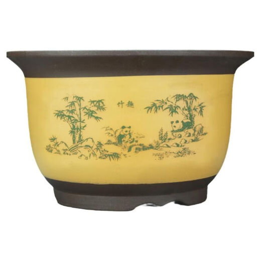 Pot de arcilla morada extra grande Pot de precio especial Liquidación de bonsai balcón Clvia Green Ivy Cerámica Suculenta Simple Pot 695 Gran tamaño mediano