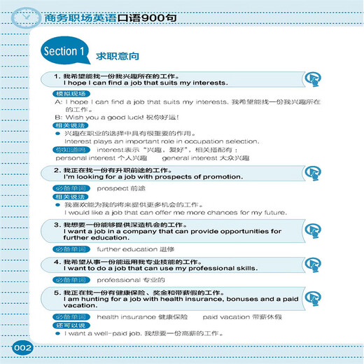 900 phrases anglophones pour les affaires et le lieu de travail