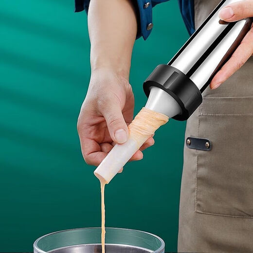 Enema artifact household manual sausage filling machine sausage filling machine casing sausage meat grinder sausage enema machine stainless steel body + 4 tubes