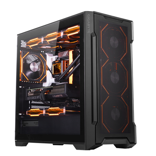 Gigabyte i5 12400F/14400F/12600KF /5060Ti/5070 graphics card gaming desktop assembly computer host design rendering DIY complete machine configuration five i5 12600KF丨no graphics card barebones
