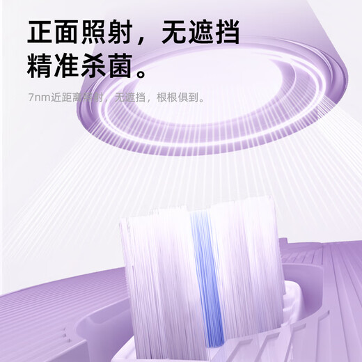 PLUZZ toothbrush rack disinfection and sterilization high-end intelligent induction opening and closing electric toothbrush sterilizer UV disinfection without punching and automatic air drying Intelligent induction opening and closing + toothbrush disinfection 99% + white single/double model AI intelligent induction + ultraviolet disinfection and sterilization rate 99%