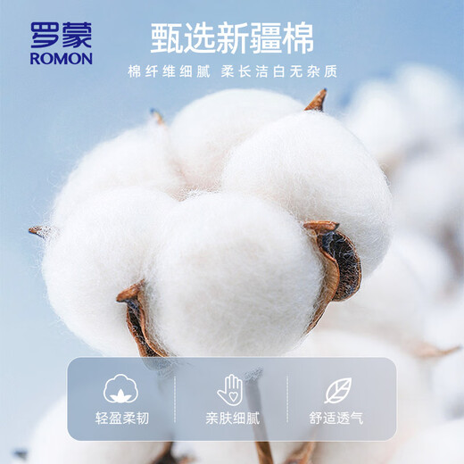 ROMON long-sleeved shirt men's spring and autumn easy-care business casual formal wear work shirt for young and middle-aged people C201 white 44