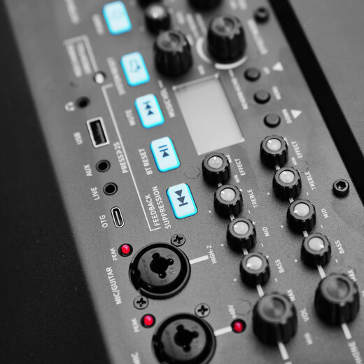 Bedbed0808 outdoor professional musical instrument playing and singing square dance audio live broadcast karaoke all-in-one machine BD-H0808 medium joy + single microphone