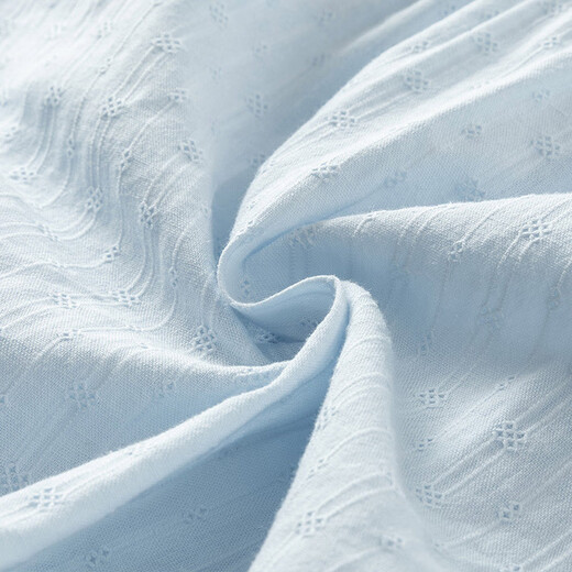 DAVE&BELLA children's shirt pure cotton baby girl spring top new children's shirt sweet girl's clothes children's clothing cream blue ready stock 120 cm (recommended height 110-120cm)