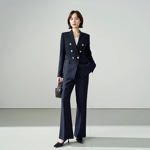 Lady Bird suit, female business attire, interview formal attire, high-end workplace suit for small people