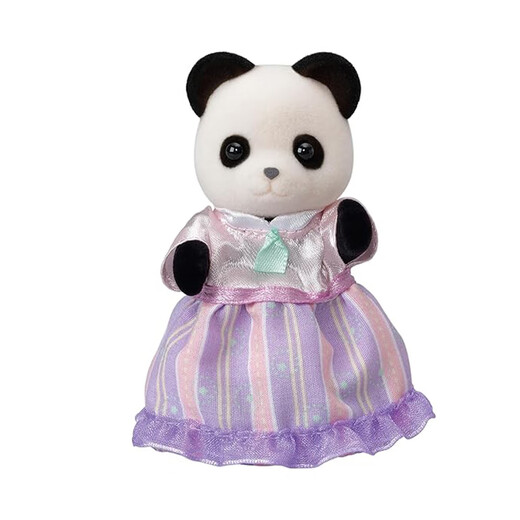 Sylvanische Familien Japanische Panda Familie spielen Haus Girl Toy Doll Anzug Geburtstag Geschenke für Kinder