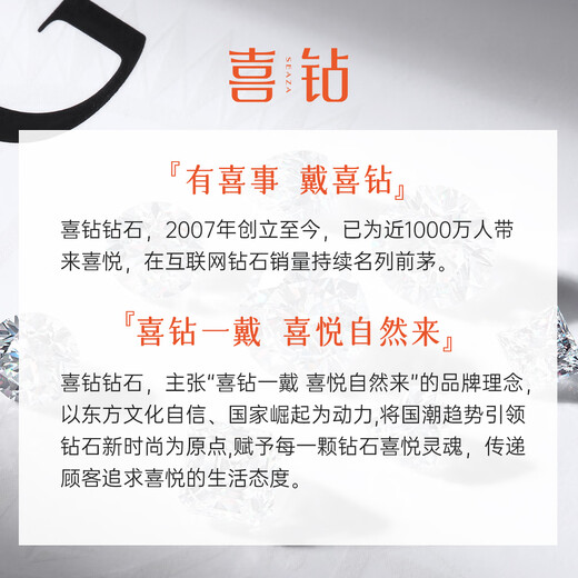 Diamond birthday gift 1 carat effect PT950 platinum diamond ring female proposal wedding diamond ring 15#