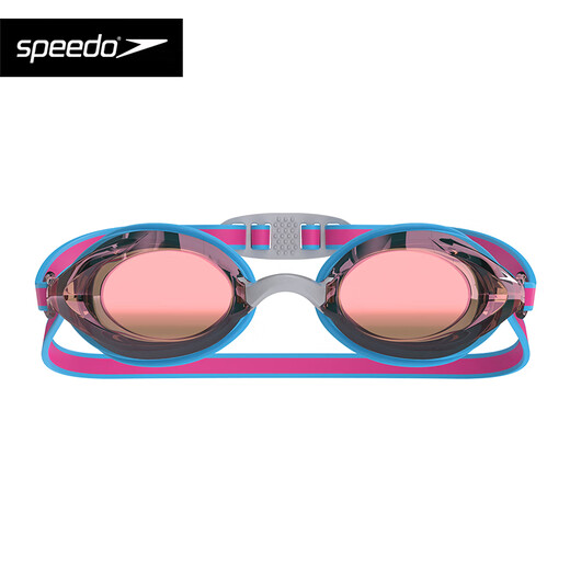 Speedo V Speed ​​3 generation children's swimming goggles HD anti-fog and waterproof youth professional training swimming goggles Picton blue/vermilion/gold