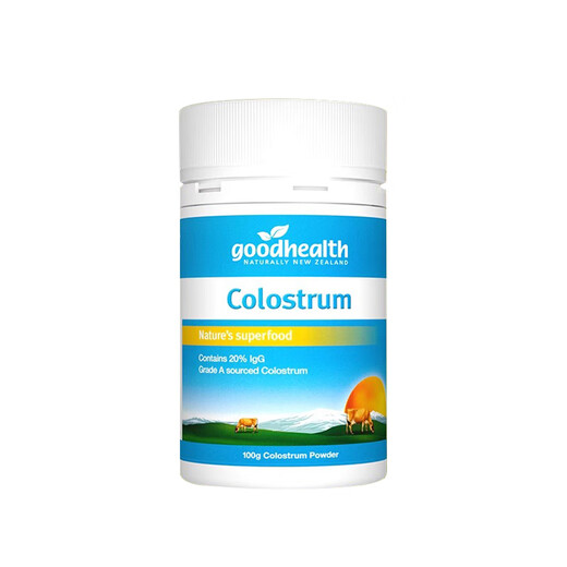 Good Health (gute Gesundheit) Neuseeland importierte gute Gesundheit reines Rindfleisch Colostrum Pulver 100 g hohe Calciumverstärkung Immunität für Kinder. Echte Garantie