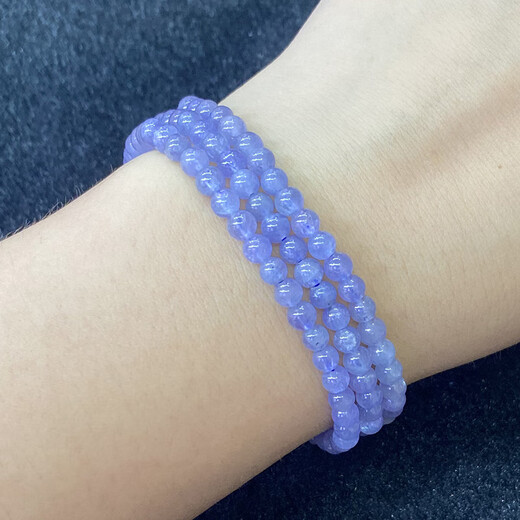 Chihuan natürlicher Tansanitstein Drei-Ring-Armband Frauen Mode kleiner frischer einfach
