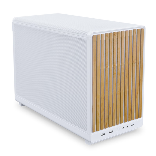 LIANLI Lian Li A3 wood version chassis white standard version/wood art/supports M-ATX motherboard/ATX short power supply/360 water cooling/415mm long graphics card