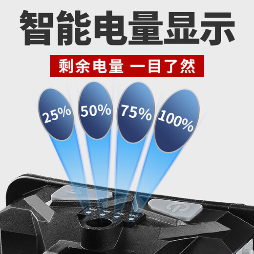 黛惑头戴式照明灯强光超长续航超亮远射户外夜钓感应赶海工地巡逻头灯 9215-黄光升级P90-续航10-20小