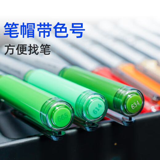 MARCA DE SINELIER Líquido recto Cabeza suave ACRYLIC Pen 120 color Rama única Estudiante autoseleccionado 695 FACUI