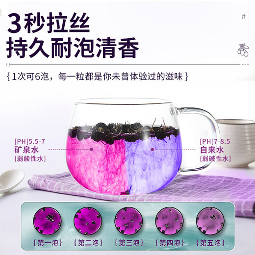 Schwarzer Wolfberry Qinghai Qaida Holzstoppble Medium Großfrucht 60G Gesundheits -Tee -Getränk Brewing Tea Wolfberry Tonikum