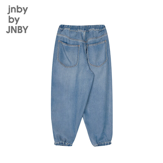 Jnby от Jnby jiangnan Buyi Детская одежда для ног джинсы модные повседневные и зимние мальчики и девочки дети 1o7e11730 993/Джинсовая глубокая локальная локация 140 см 140 см.