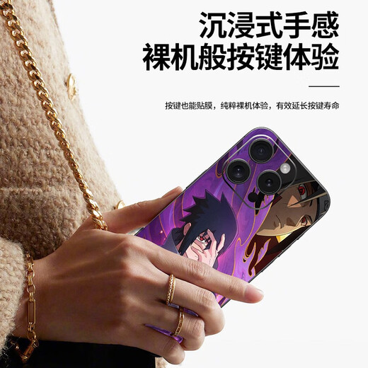 Peishu convient à Apple 16 Promax Back Film iPhone 15 Film Side Film Full-incluse 14pro Changement d'autocollant 13 Téléphone mobile A11303M MATÉRIEL COULEUR COLODE CONNECTÉ CONNUTÉ FILM BACK INCLUSÉ + IPHONEU000416