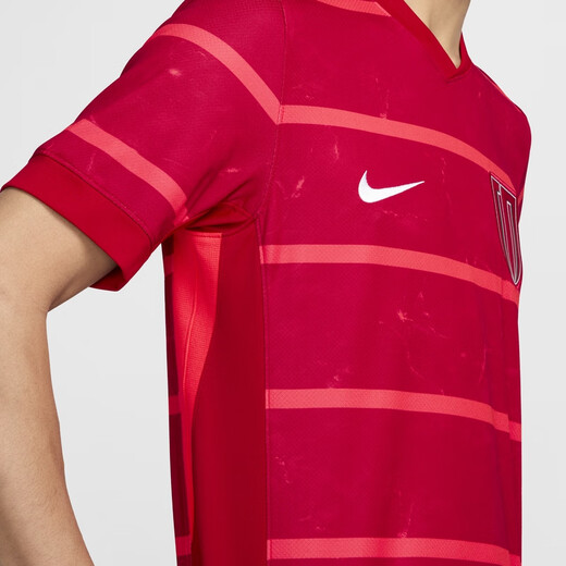 
Nike (NIKE) official 2025 season Chengdu Rongcheng home court men's quick-drying football jersey autumn comfort HM6166 687 fitness red/laser red/white XL