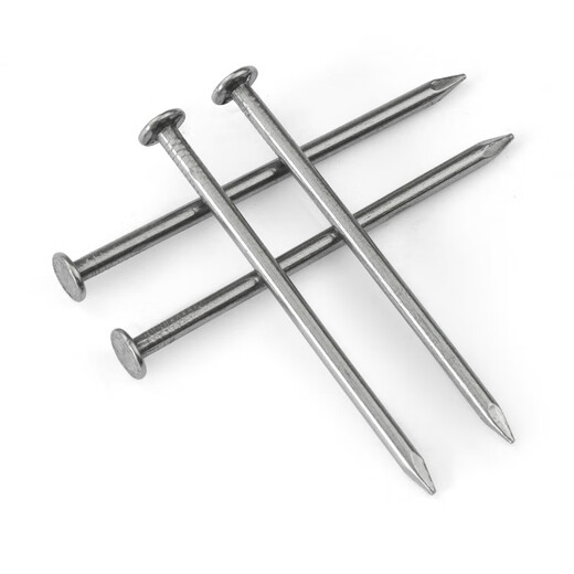 Huxin nails iron nails round nails carpentry nails small foreign nails 1.5 inches 2 inches 3 inches 4 inches 7 inches 8 inches 9 inches 10 inches 12 inches yuan nails wholesale 3 inches 80mm (1kg about 180 pieces)