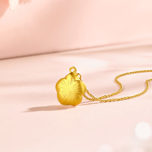 Saturday Blessing Rose Story Gold Necklace Women's Gold Pendant Birthday Gift Price A0613204 Approximately 4.66g 40+5cm