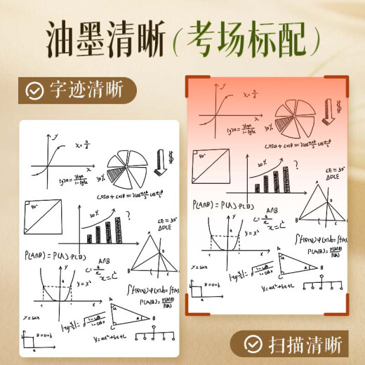 刷题笔专用ST笔尖升级全针管688速干按动中性笔文具考试小白笔碳素顺滑高颜值黑笔初中生0.5黑色笔芯 ST速干中性笔 3支 0.5mm 5支