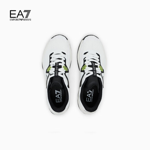 EMPORIO ARMANI/阿玛尼官方旗舰【七夕礼物】EA7/新款男女情侣休闲运动老爹鞋 T680-白色/黑色 40