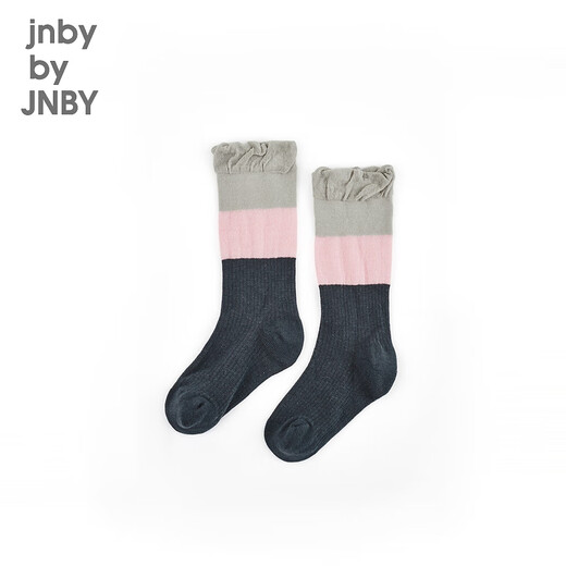 
jnby by JNBY Jiangnan Buyi Children's Clothing Mohair Wool Spliced ​​High Tube Socks Fashionable Autumn and Winter Girls and Children 6O9N13280 686/light pink/light pink 7 7-10 years old