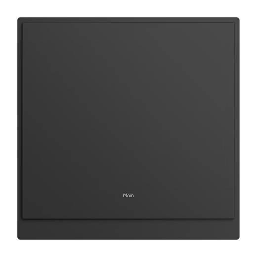 Das heißt, das Haus feitian One, zwei, drei, vier, acht intelligente Switch-Mijia Mesh-PC/Glas/Metall Feitianyi [Glass-Aby Black] Mijia Version