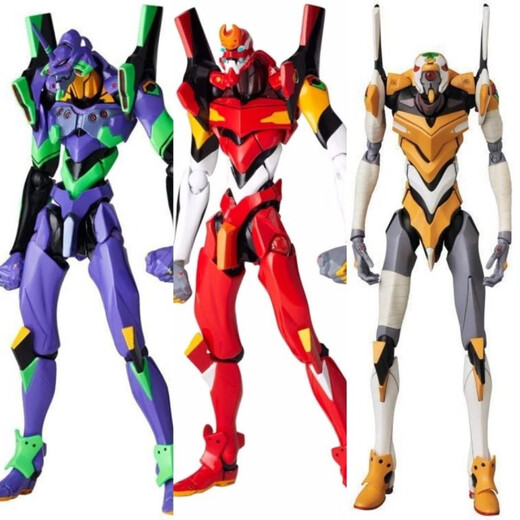 Jiayile Yolopark Nr. 1 Maschinen -Maschine Neocentaly Evangelion Eva Gelenkgelenks bewegbares Modell Peripherales Spielzeug, ein komplettes Satz von fünf Farben