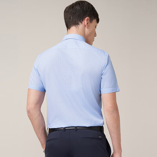 Sept chemises à manches courtes de sept loups pour hommes à la mode masculine à la mode à la mode coton, confortable, chemise de chemises faciles à maintenir les vêtements pour hommes
