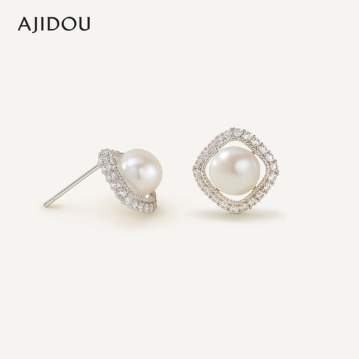 AJIDOU Ajidou pearl earrings high-end pearl earrings freshwater pearl women's temperament fashion jewelry gift birthday