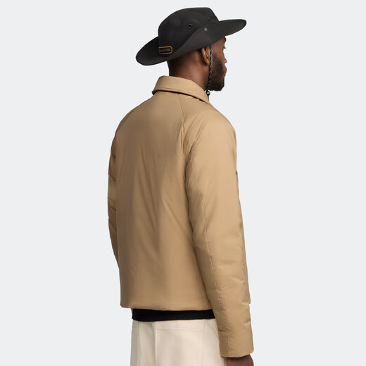 加拿大鹅（Canada Goose）Lodge 男士黑标教练式羽绒夹克大鹅羽绒服 2755MB 1483 沙漠色 XS