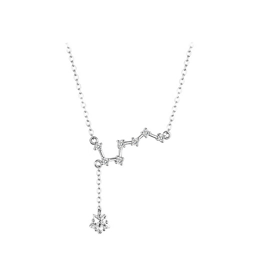 Chow Tai Fook PT950 platinum necklace women's clavicle chain 18 platinum light luxury niche Chinese Valentine's Day gift Valentine's Day gift Valentine's Day gift
