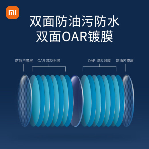 Mijia Xiaomi Anti-Blue Light Glasses Flat Light No-prescription Radiation Protection Glasses Mobile Phone Computer Goggles Men and Women Black