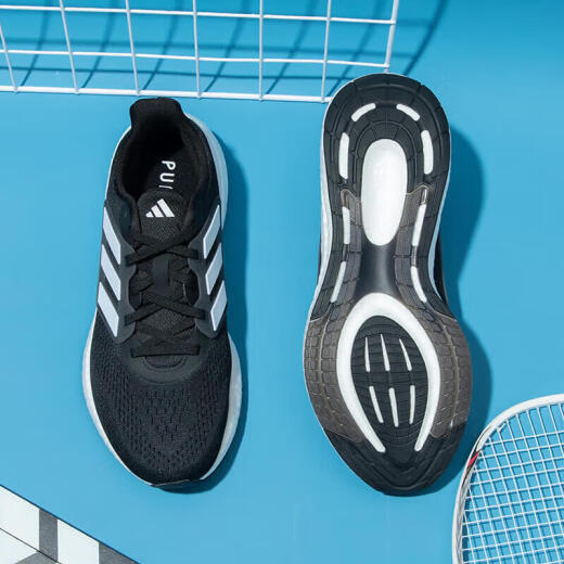 阿迪达斯 （adidas）官网官方跑步鞋男鞋 Ultraboost 21爆米花网面透气休闲运动鞋 IF4839/boost中底/黑白 40