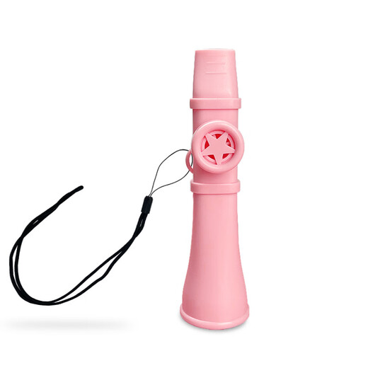 Vieruodis Mundflöte ist einfach und leicht zu lernen summendes Instrument tragbares kleines Trompetengitarre Begleiter Trompete Kazu Flöte White [Send Lanyard]
