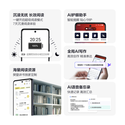 TCL P10 [Nationaler Subvention] 12G+256 g Farbtinte Augenschutzpapier Bildschirm Lowblau Licht Anti-Blend 100 Millionen Pixel Dual SIM 5G Mobile Mond Schattengrau