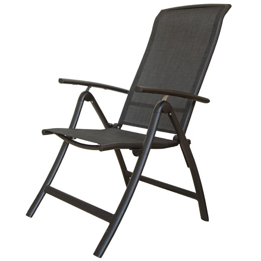 Linya (Linya) Chaise de terrasse chaise de camping extérieur chaise en aluminium alliage à 7 vitesses chaise de sieste ménage joie 9896 Mesh Tissu chaise pliante
