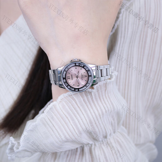 卡西欧（CASIO）女士手表新款官方小表盘时尚轻奢石英表LTP-1391 LTP-1391D-7A