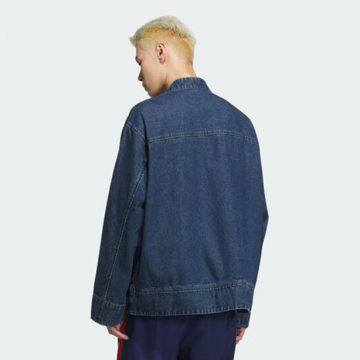阿迪达斯 （adidas）三叶草男装 新款时尚保暖运动休闲立领夹克外套 IT6357 JZ9928 XL