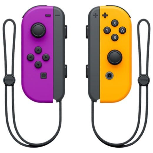 Nintendo Switch Nintendo Joy-Con controller Hong Kong version First-generation OLED battery life game controller left purple right orange NS peripheral accessories controller National Bank Japanese version available