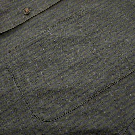 Semir short-sleeved shirt men's textured plaid shirt to wear outside and inside 2025 summer couple tops 109325104201 Semir short-sleeved shirt men's textured plaid shirt to wear outside and inside 2025 summer couple tops 109325104201