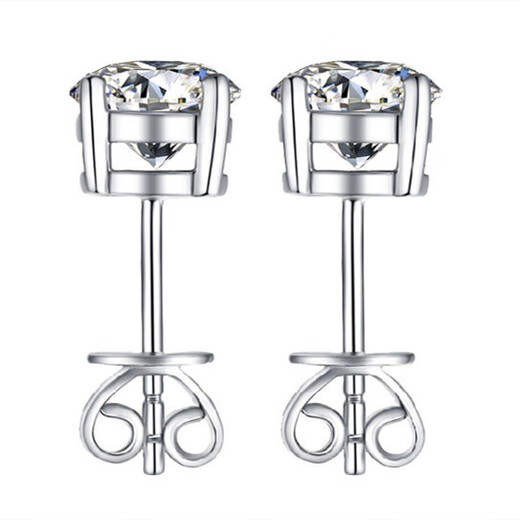 Tan Haichun 18K Rose Gold Butterfly Accessories Ear Plugs AU750 Platinum Buckle Earrings Ear Plugs Lightweight Upgraded Earrings 18K Rose Gold Butterfly Ear Plugs